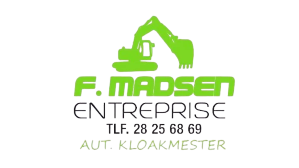 Logo for El-teknik Danmark ApS med grøn elektrisk krone og kontaktinfo.